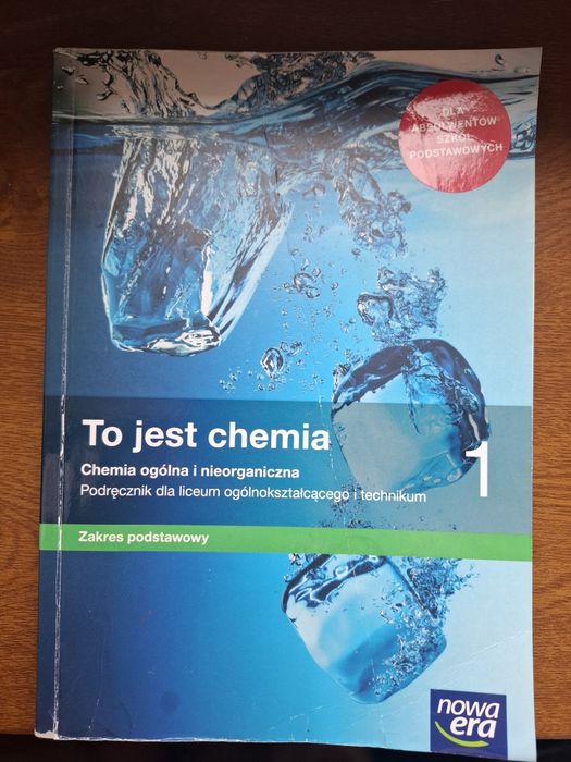 Chemia do liceum i technikum