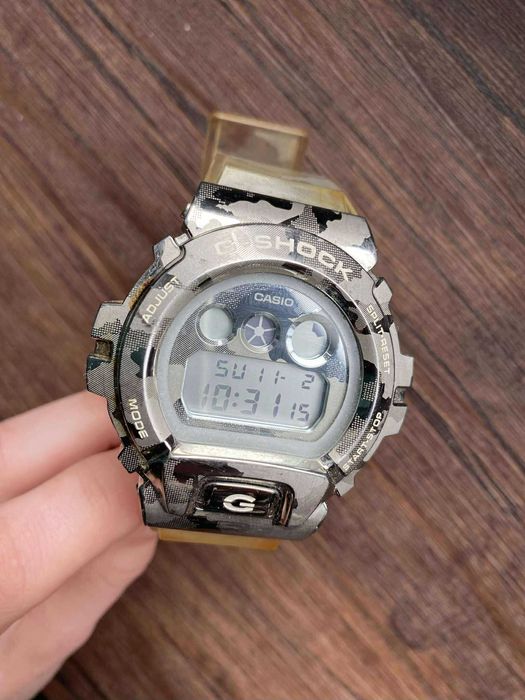 G SHOCK specjal edition GM-6900 SCM camuflage moro