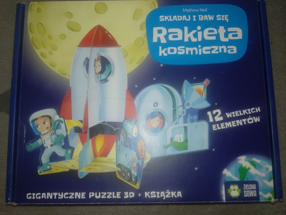 Puzzle 3D Rakieta PLN15