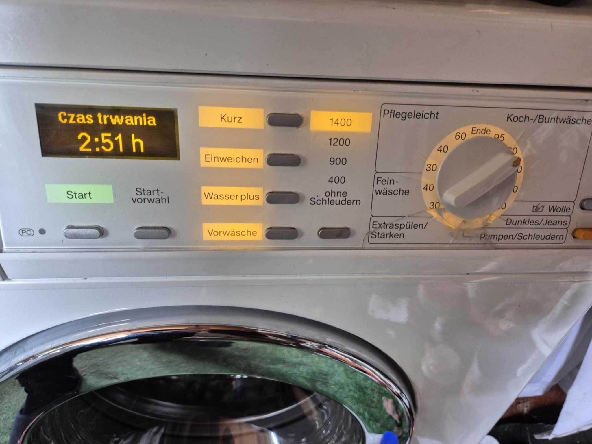 Pralka Miele W 3903 WPS wsad 6kg 1400obr. wirowania menu PL