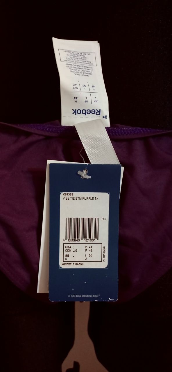 Strój bikini Reebok nowy 44 L XL