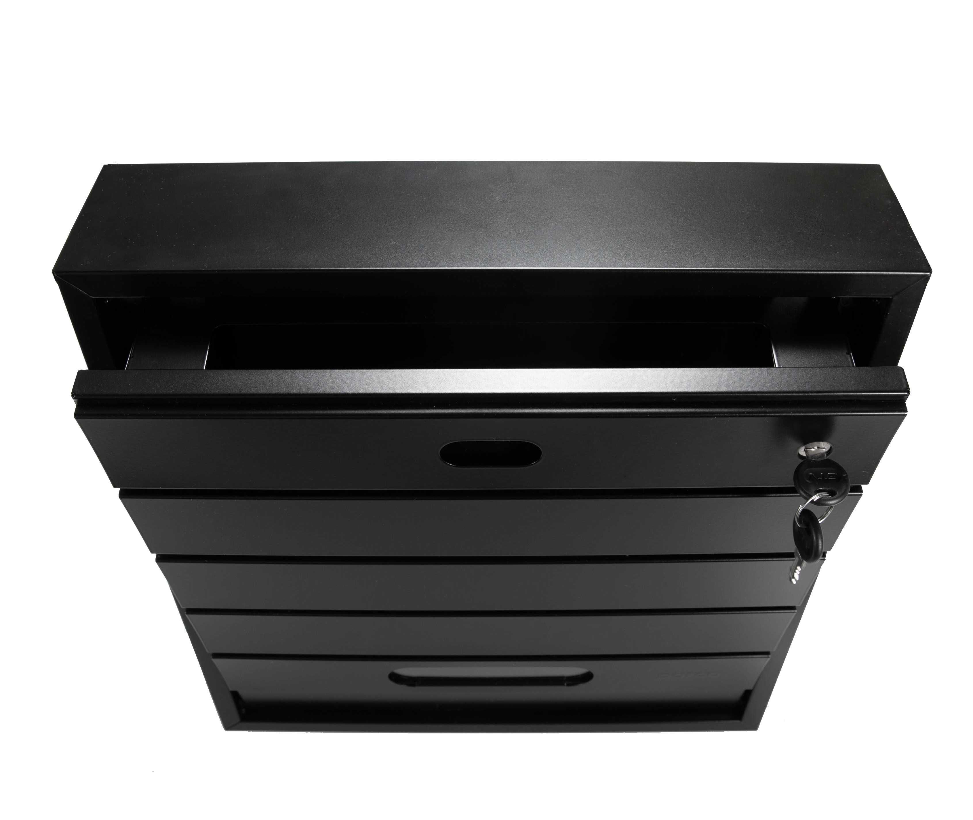 Skrzynka na listy CZARNA BSL-3 DARCO Polski producent MODEL BSL-3