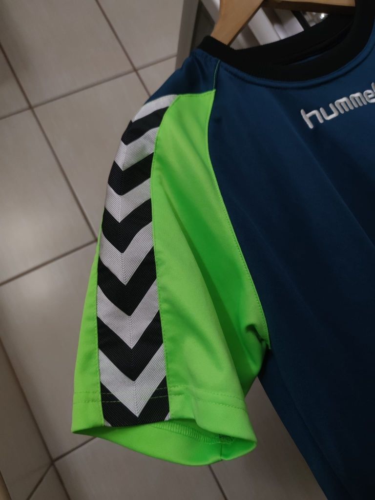 koszulka sportowa Hummel piłkarska ręczna Jersey sport retro drip prem