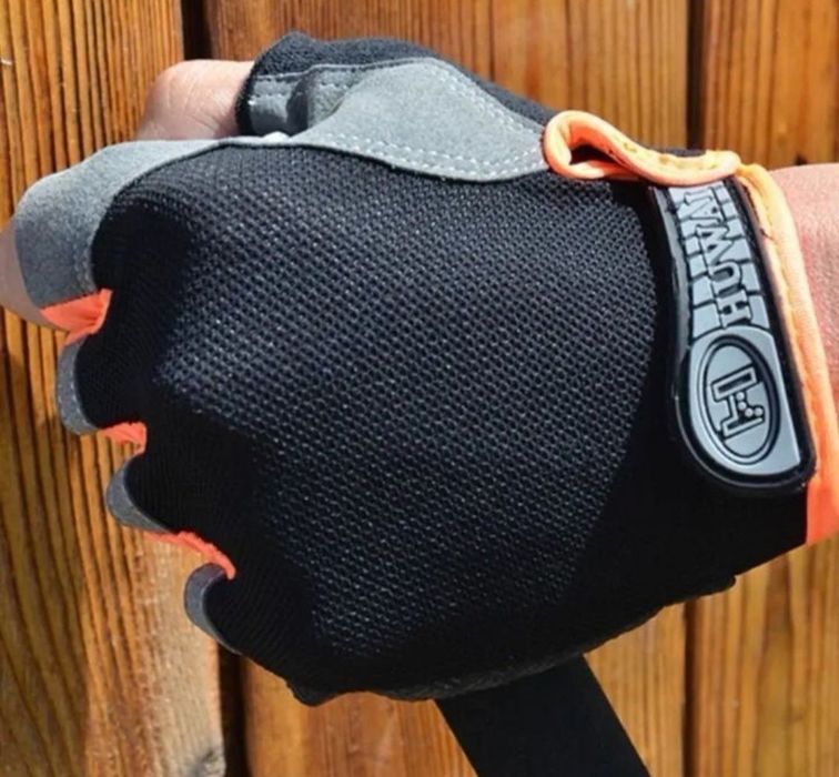 Rękawiczki rowerowe na pół palca M