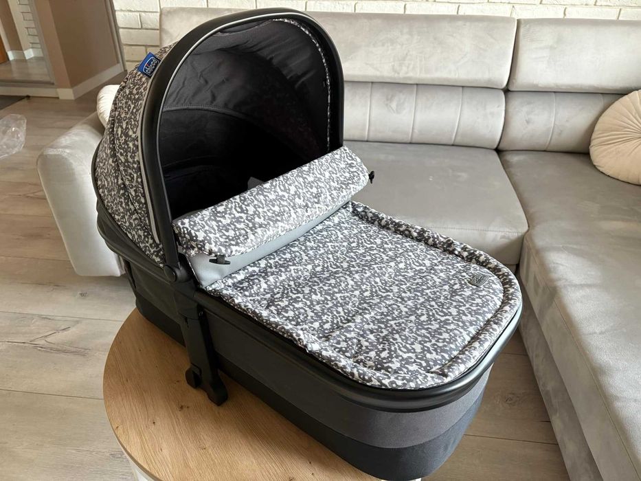 Nowa Gondola CHICCO Mysa Charming Grey Szary - gwarancja 2 lata