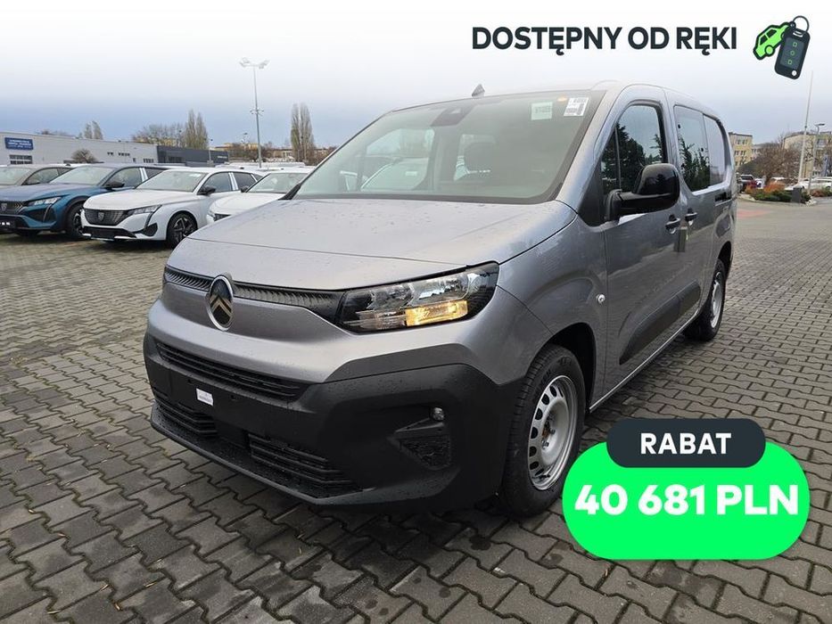 Citroën Berlingo Van  1.5 BlueHDi XL (brygadówka) - Od ręki !