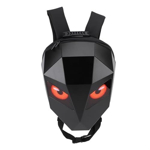 NOWY Plecak motocyklowy z oczami led w którym zmieścisz nawet kask .