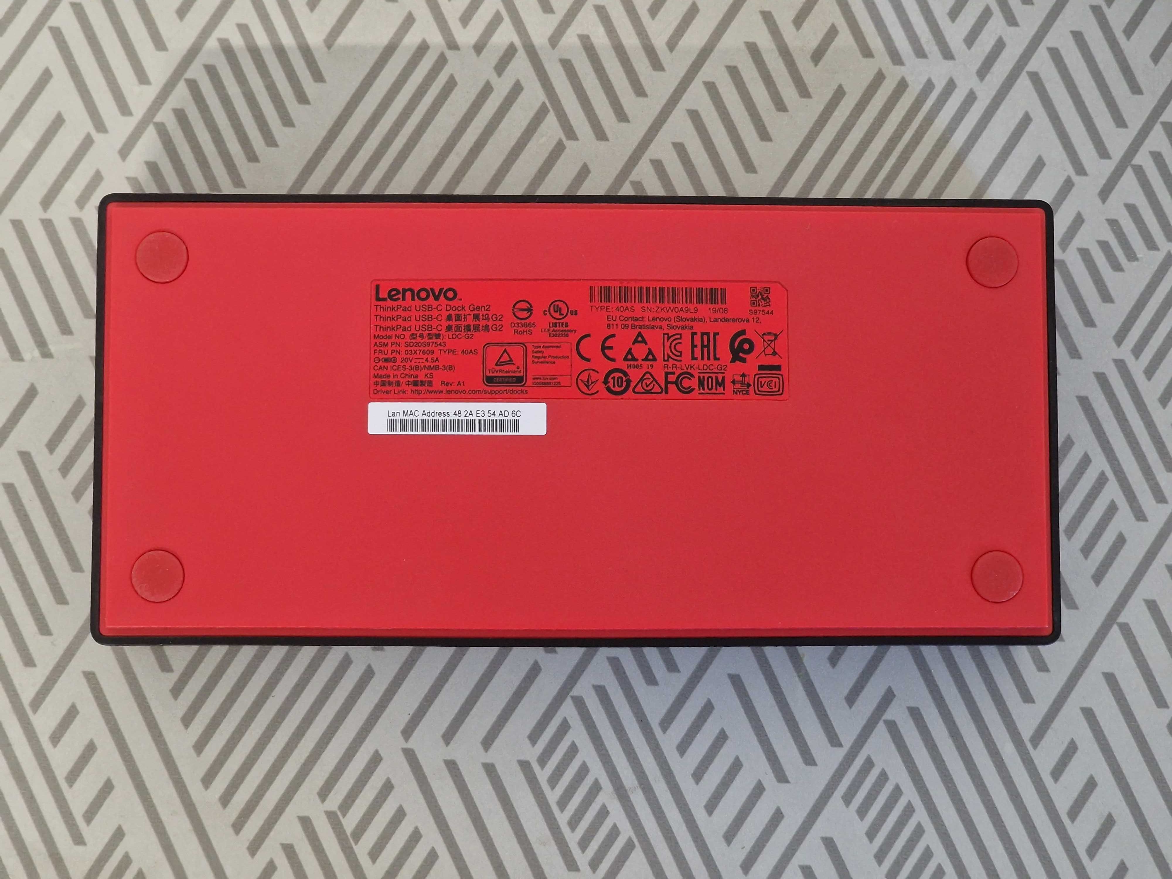 Lenovo ThinkPad USB-C Dock Gen 2 (40AS0090EU)