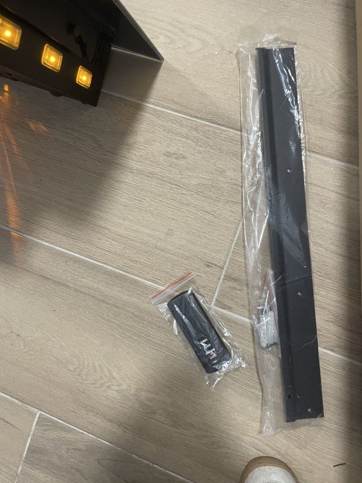 Lareira eletrica com comando