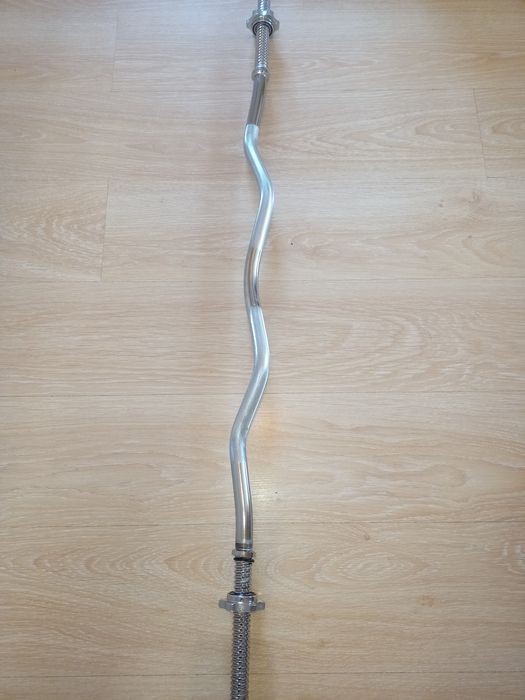 Гриф W образный, гриф кривой гриф гнутый, гриф для тренировки рук