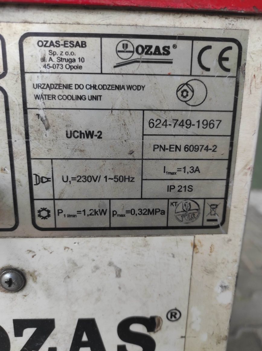 Spawarka Esab Caddy Tig 2200i TA34