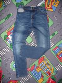 jeansy spodnie dla chłopca SKINNY r.146