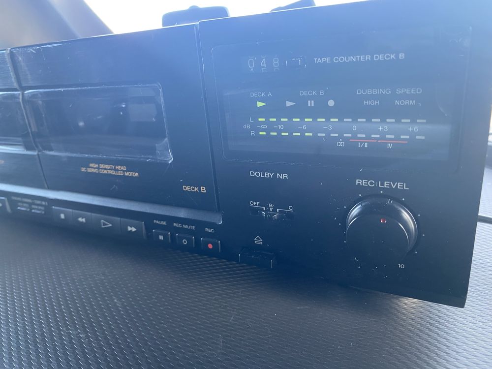 Magnetofon deck TC W290 Sony
