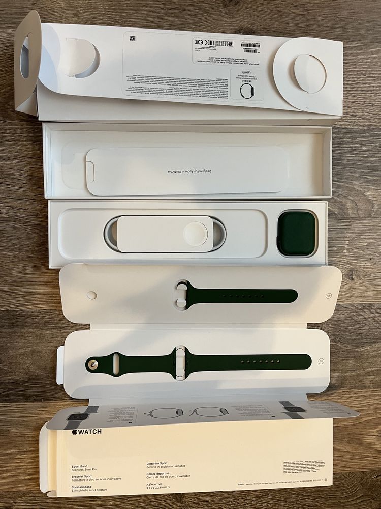 Apple Watch Series 7 GPS 45 mm Green. Новий. Гарантія