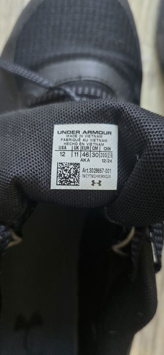 Under armour кроссовки