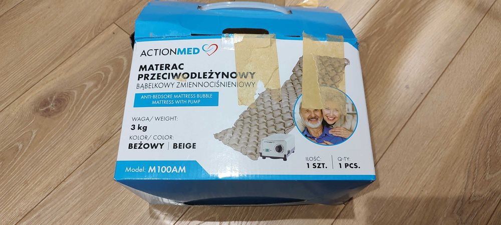 Materac przeciwodleżynowy