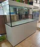 Akwarium 150x50x60 zestaw 450 litrów + szafka + pokrywa aluminiowa