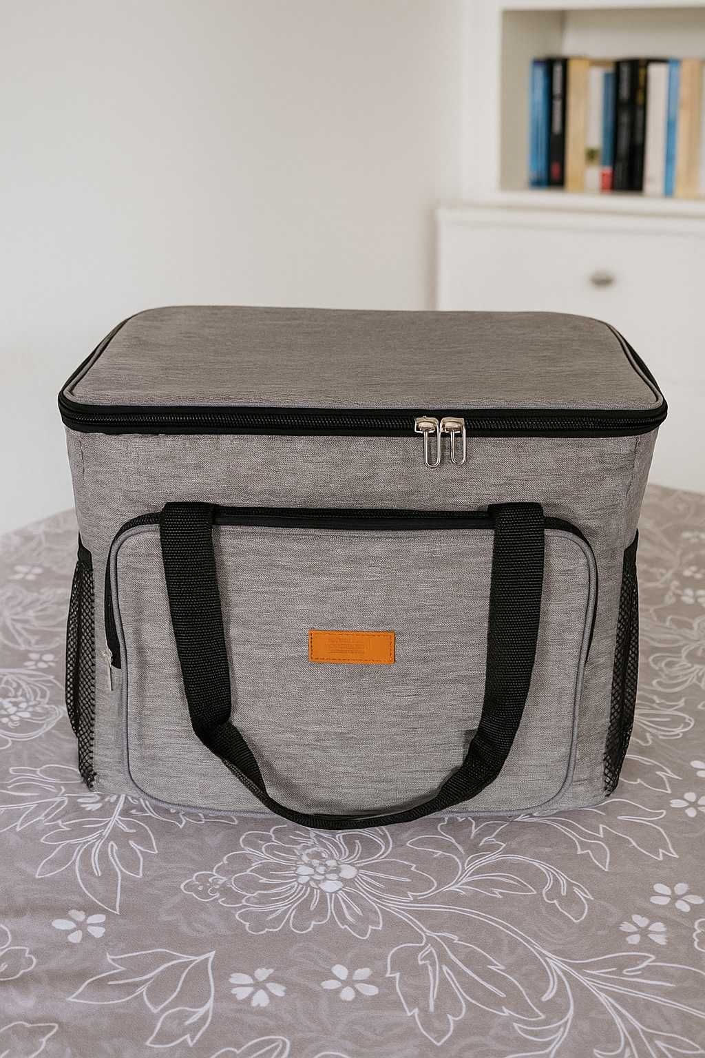 Torba Termiczna Turystyczna 28L + Wkłady Chłodzące 2x200g Zestaw