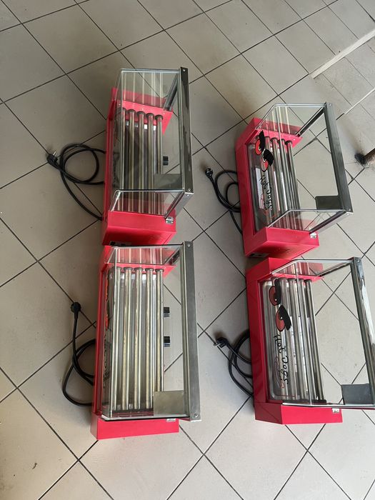 Гриль Роликовий Професійний для сосисок Frosty на 5 роликів Італія