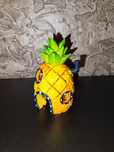 Ananasowy Dom SpongeBob do akwarium lub terrarium