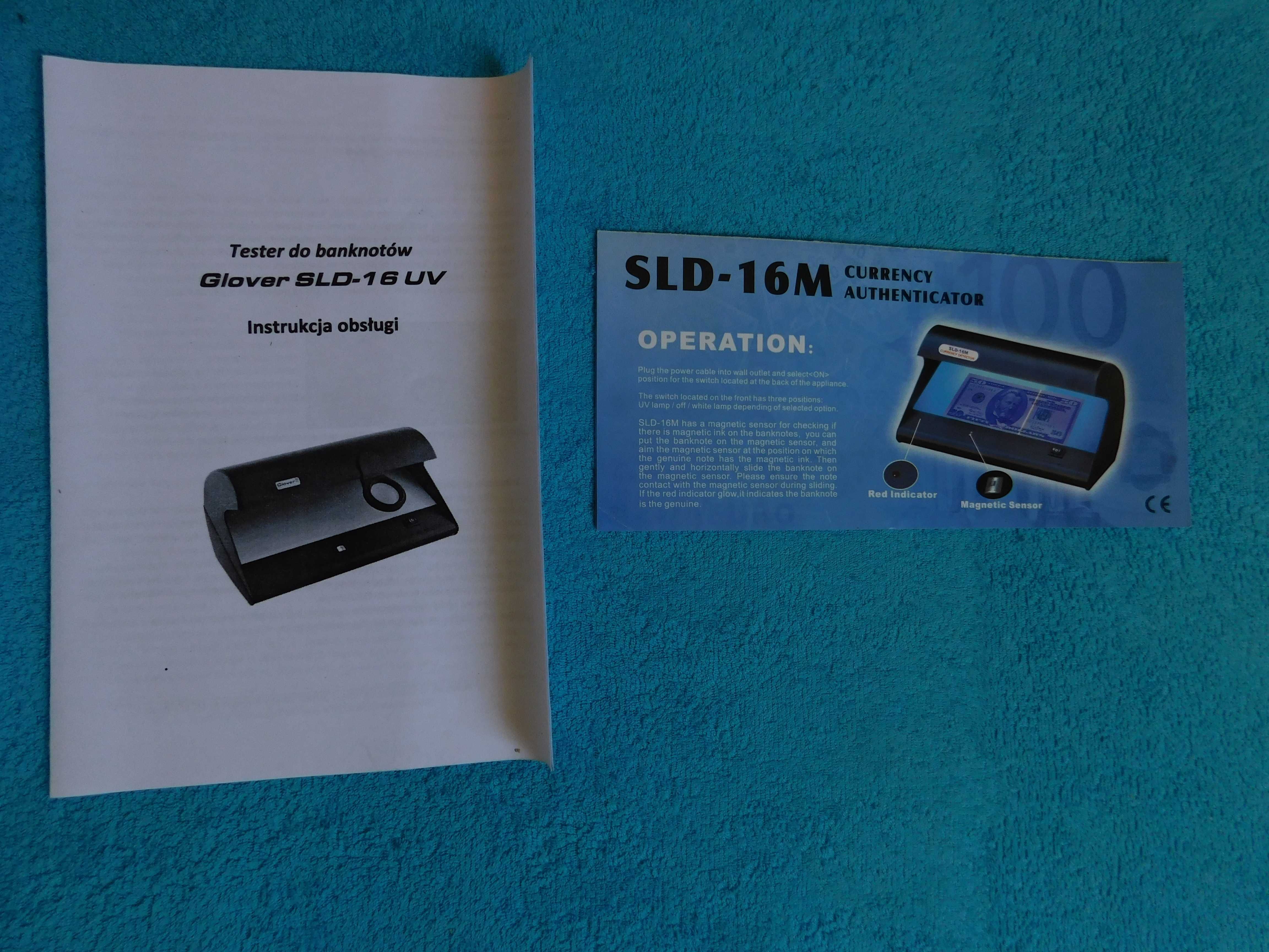 Tester do banknotów SLS-16 UV