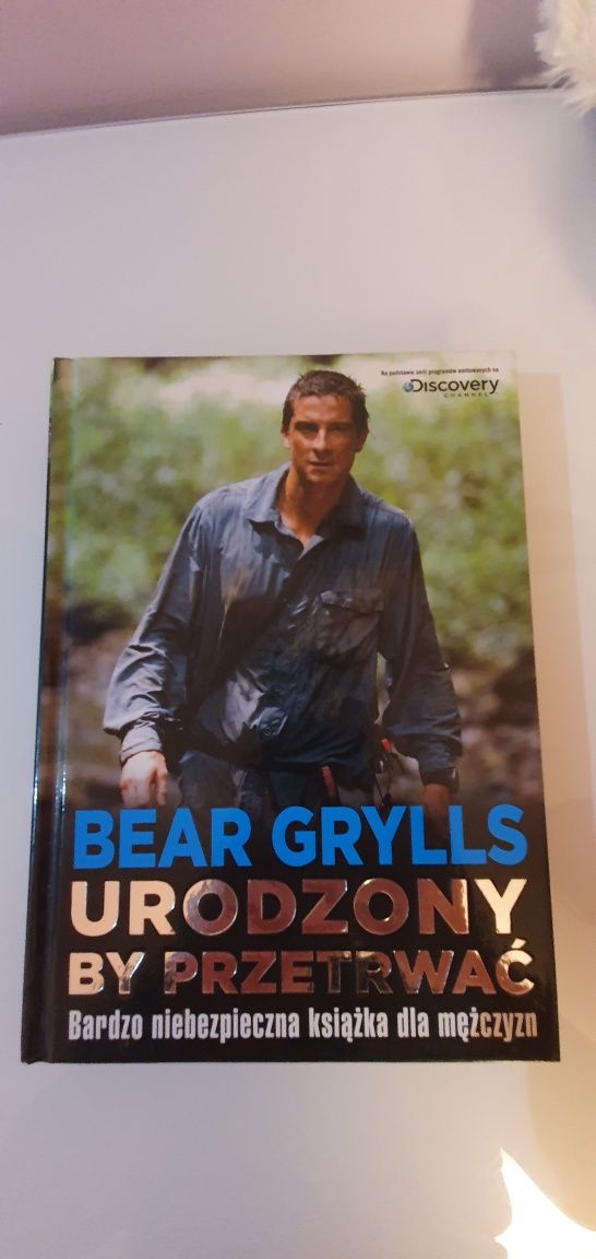 Bear Grylls Książka Urodzony by przetrwać