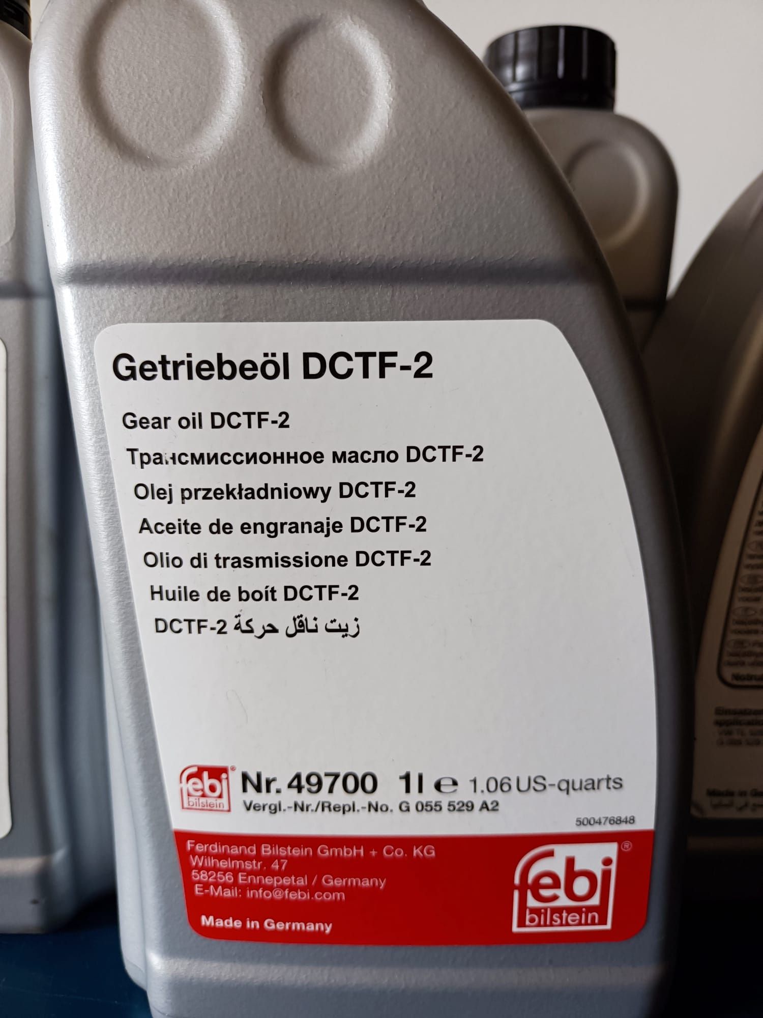 Febi DCTF-2 49700 olej przekładniowy