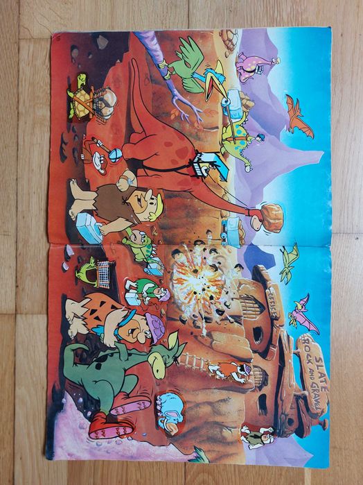 Caderneta de cromos "Os Flintstones" - Completa