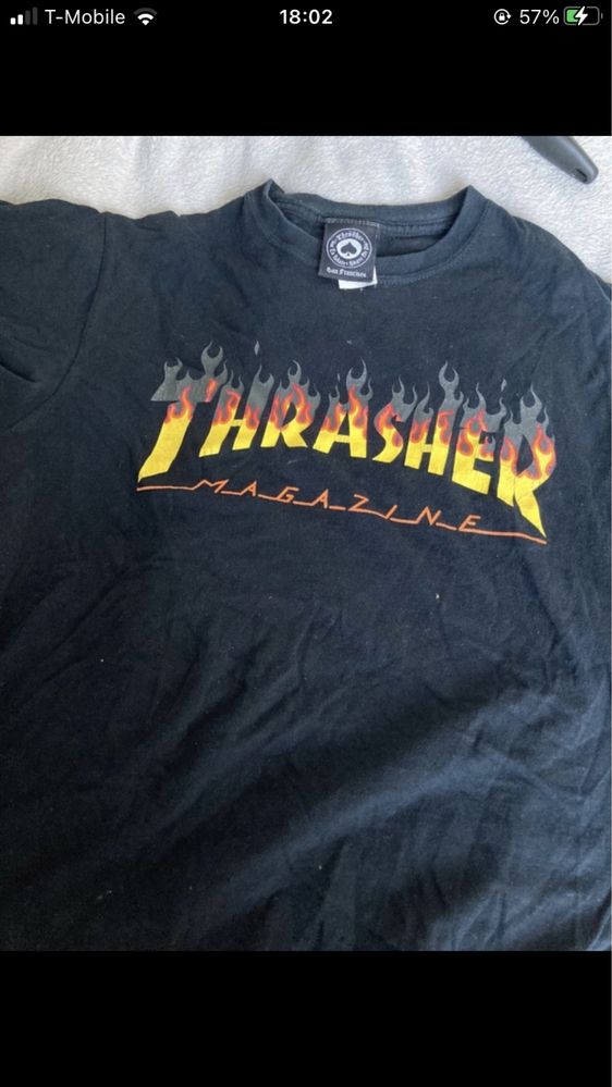 Koszulka THRASHER czarna