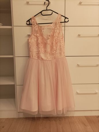 Różowa sukienka rozmiar 40