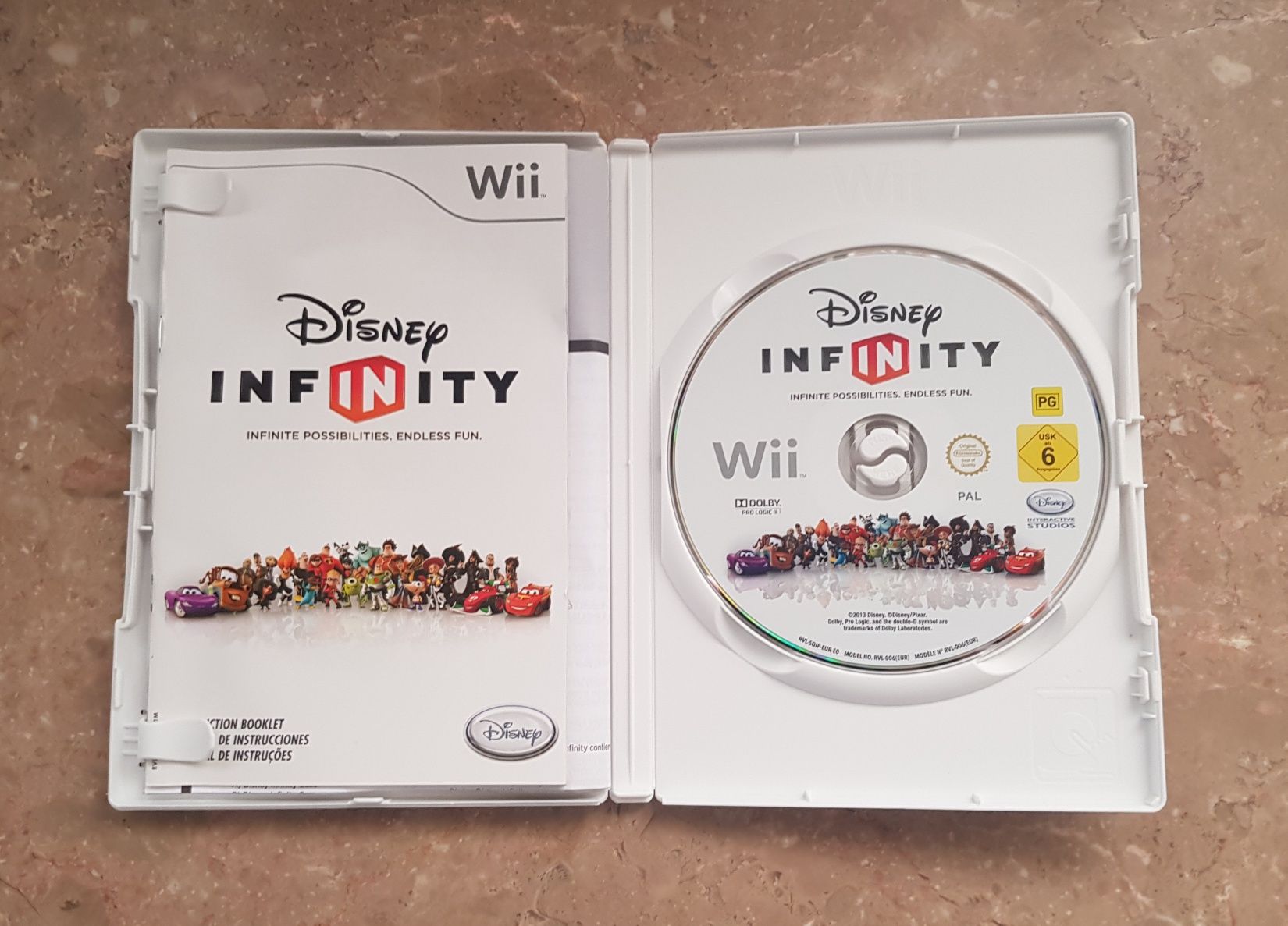 Conjunto Jogo Disney Infinity Wii