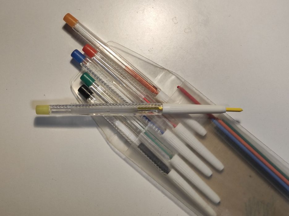 Цветные цанговые карандашы