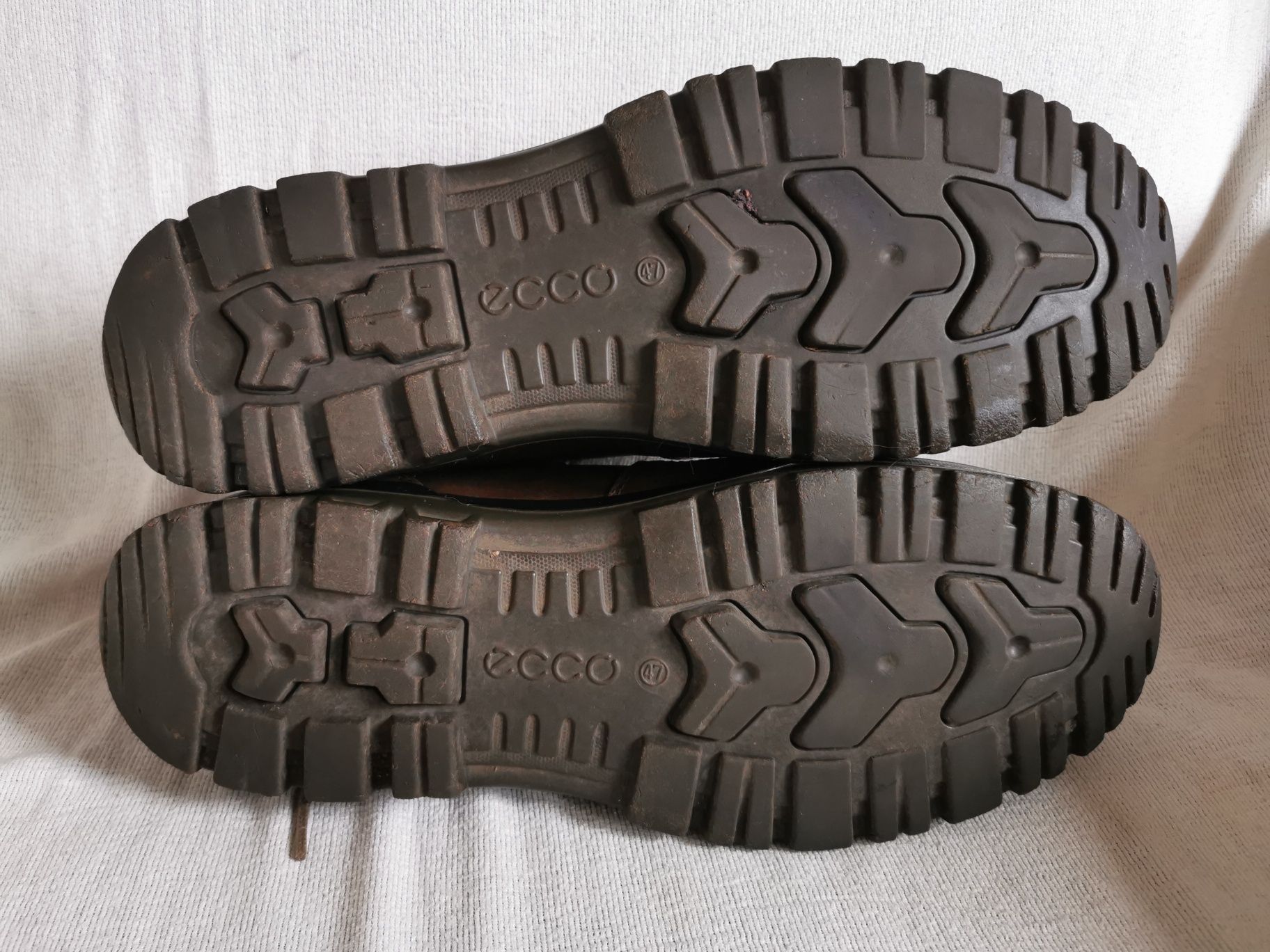 Ecco Track Gore-Tex buty trekkingowe półbuty skórzane 47
