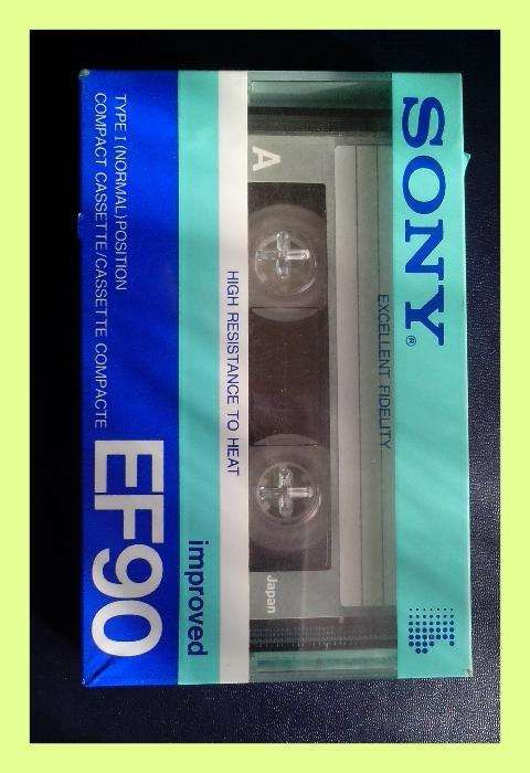 Аудиокассета «SONY EF 90».