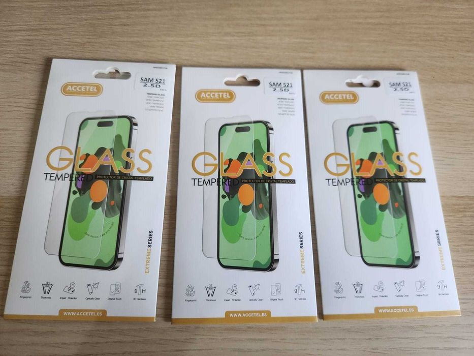 Samsung S21 Películas de Vidro Temperado