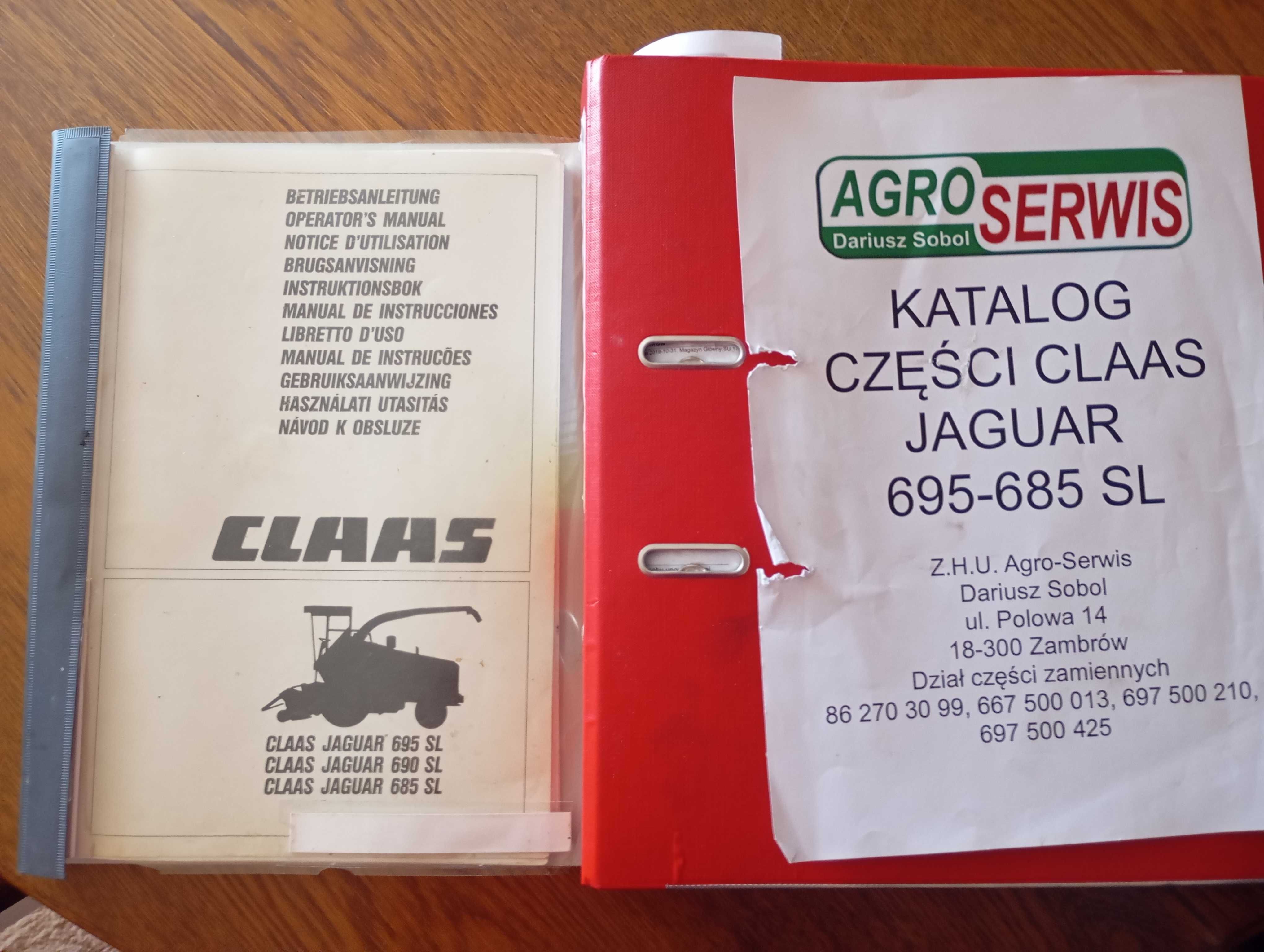 Sieczkarnia Claas Jaguar 695 SL MEGA