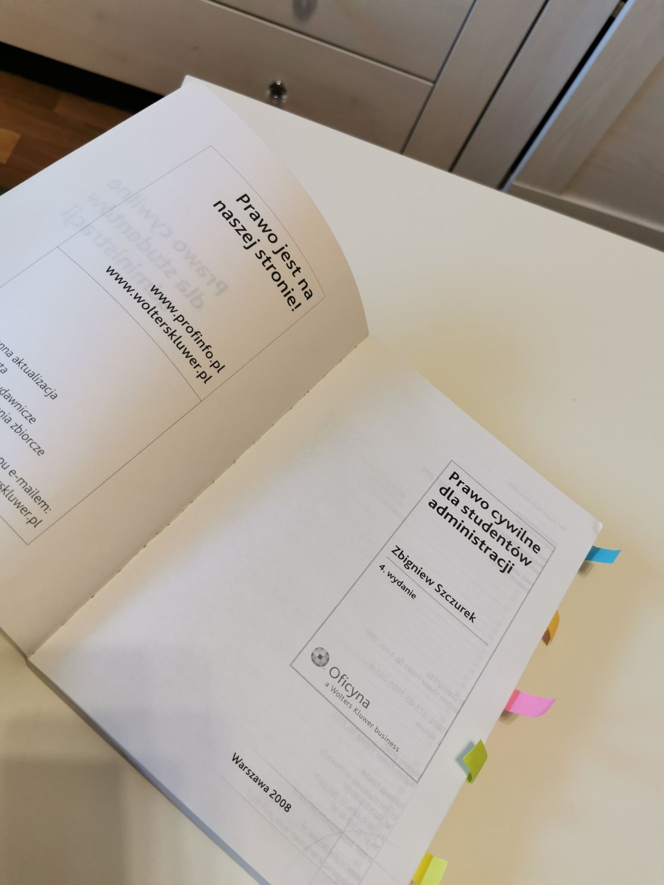 Prawo cywilne dla studentów administracji Zbigniew Szczurek 4 wydanie