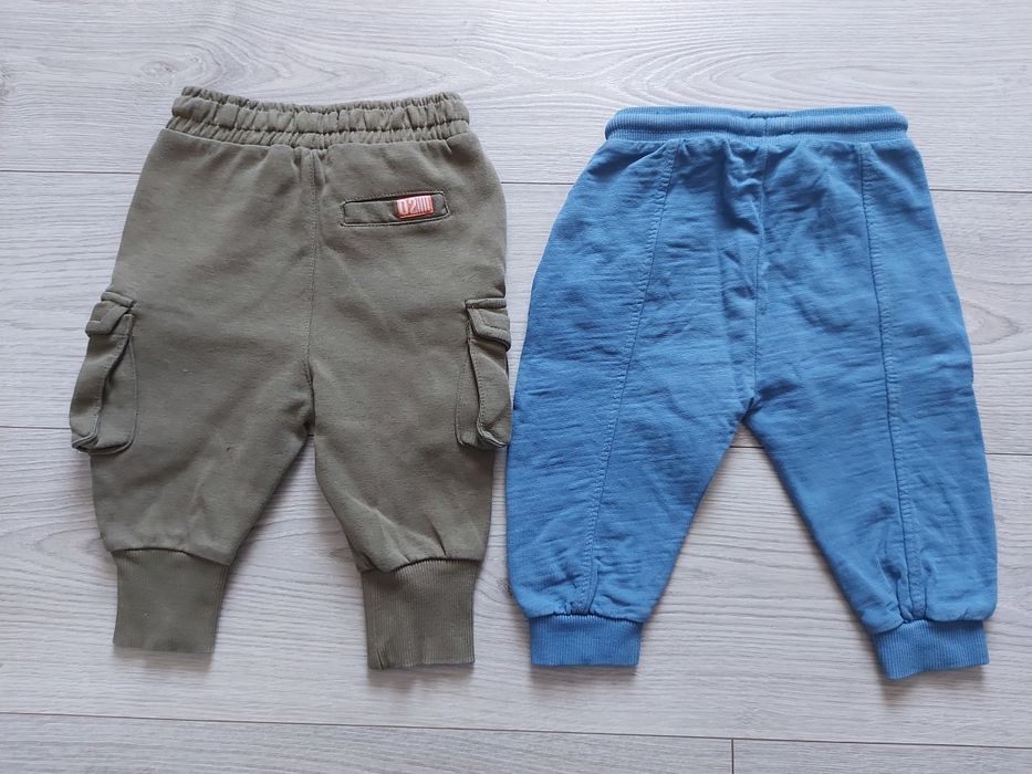 Joggery dresy chłopięce zara reserved r.74,80