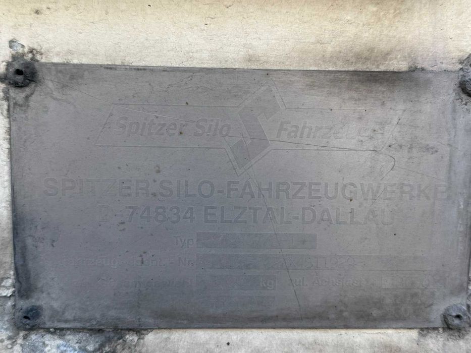 Полуприцеп - бочка цементовозная, цементовоз  SPITZER  АЦ, б/у