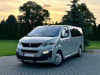 Peugeot Traveller Salon POLSKA LED CarPlay Hak Kamera cof. Czuj. parkow. 8-OSÓB ASO HAK