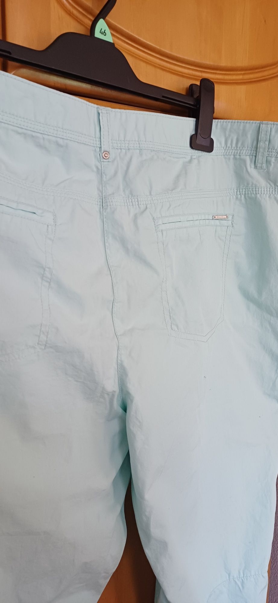 Spodniez metką  na lato R 48. Pas 100cm dł 108