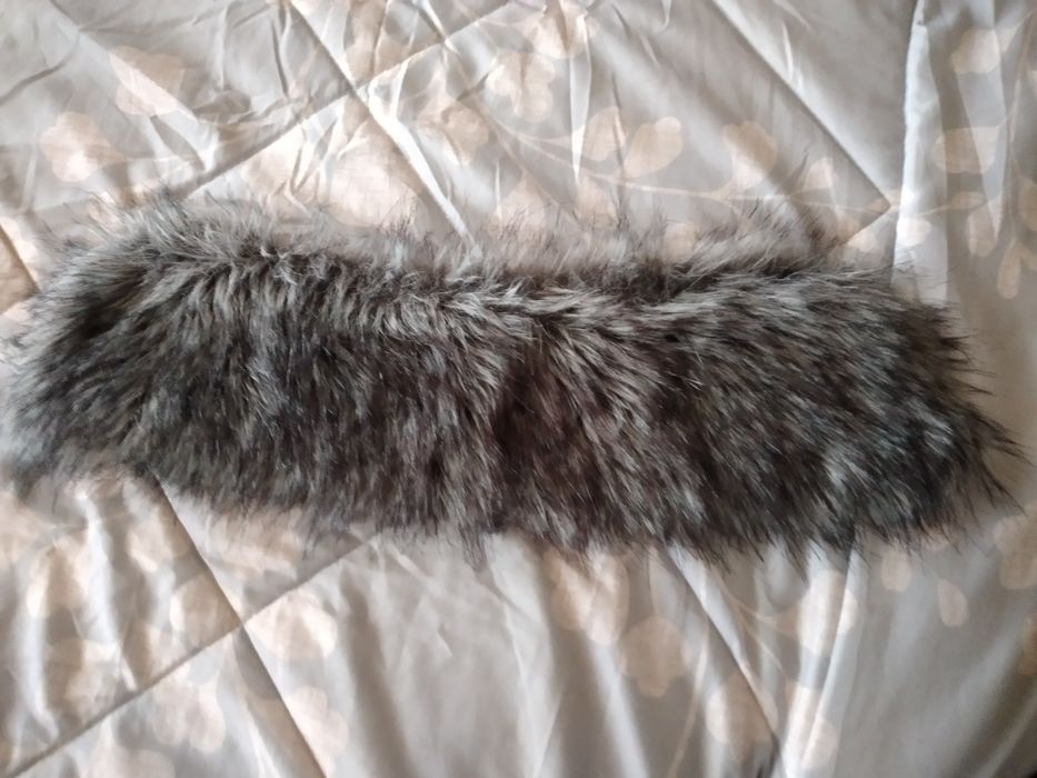 Gola de pêlo de casaco