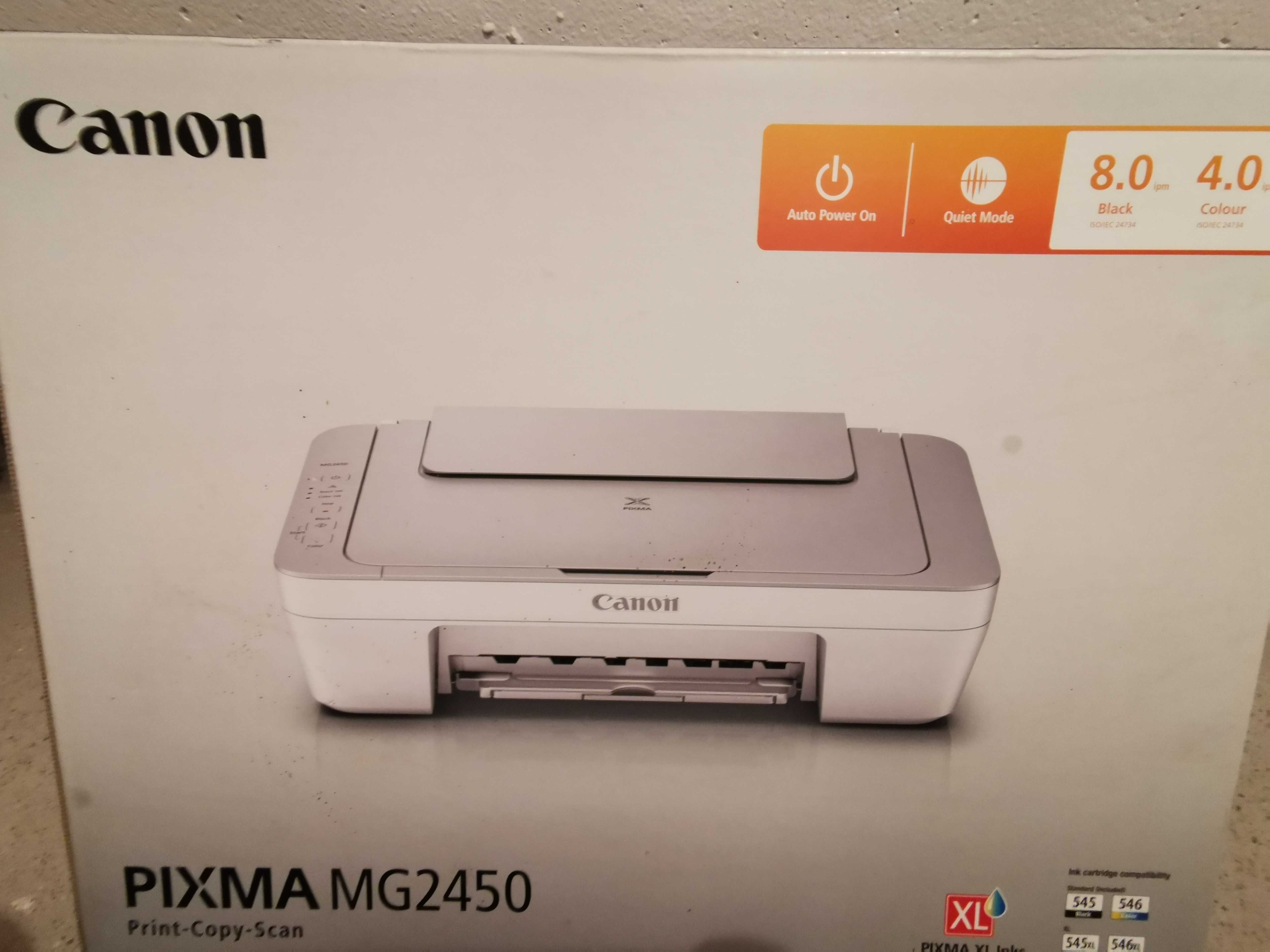 DRUKARKA CANON PIXMA MG 2450 - atramentowa