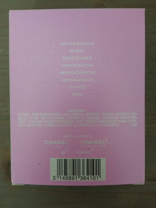 CHANEL CHANCE eau FRAICHE 50 ml Woda Toaletowa w Sprayu