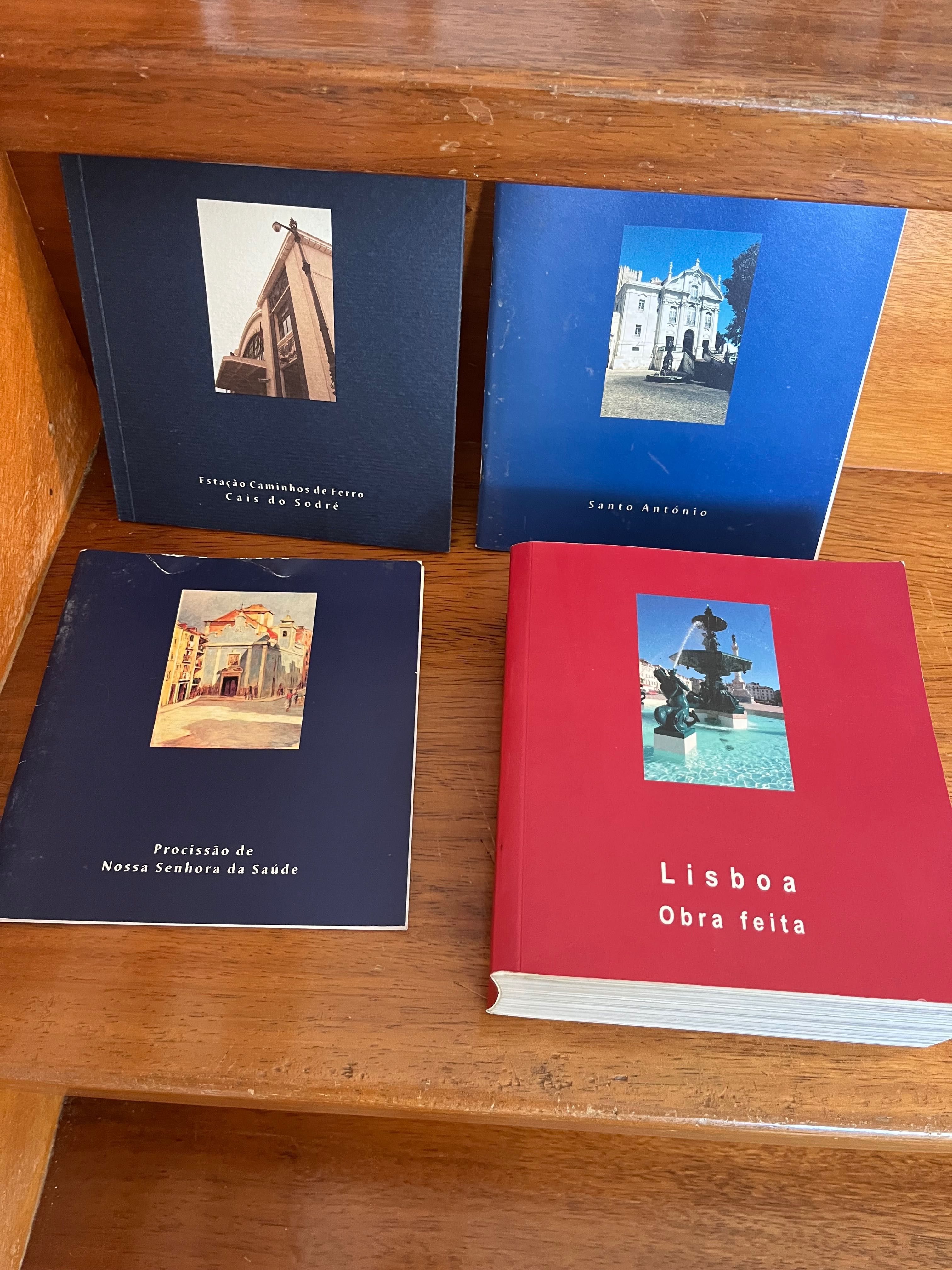 Lisboa - locais emblemáticos e sua história - livros