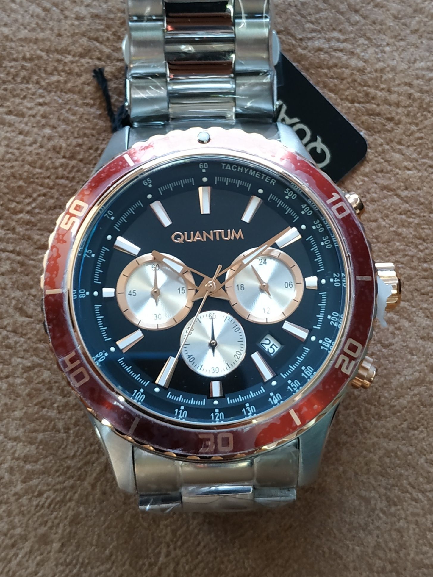 Часы мужские Quantum WR 50M/5Bar Кварцевые Годинник Квантум