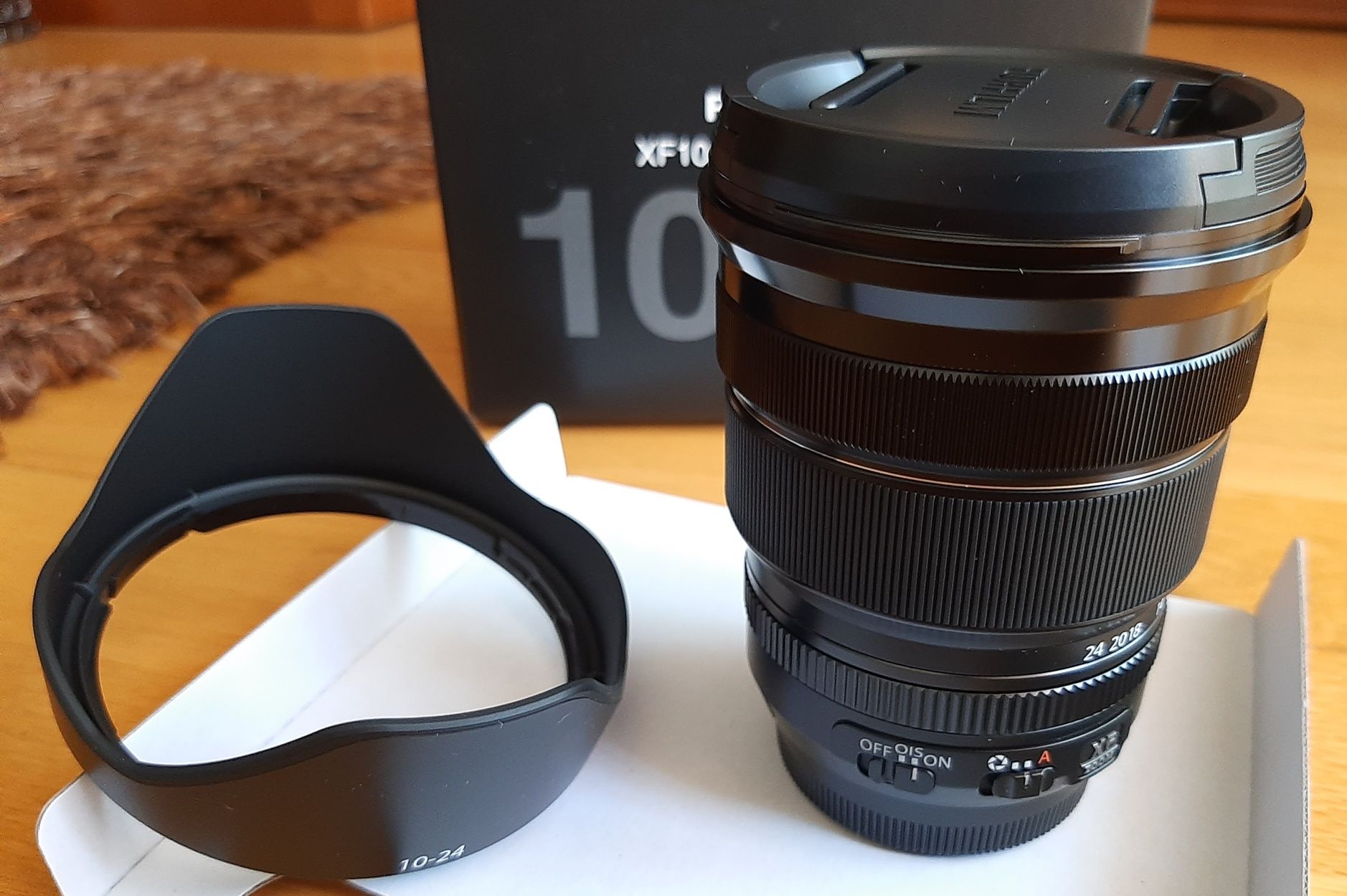 Objetiva Fuji XF 10-24 mm F4 R OIS, nova