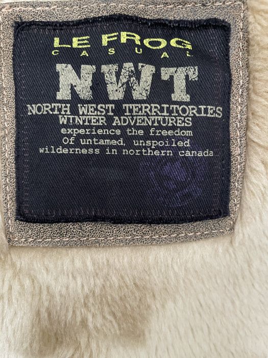 Zimowa kurtka pilotka z kożuchem Le frog