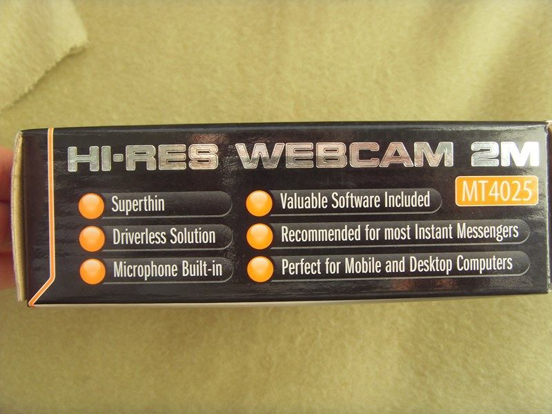 Media-tech hi-res webcam 2m вэб веб камера