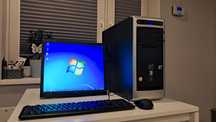 Zestaw Retro do Gier  2x2.93GHz/SSD 60gb/GT8600/4gb/IIYAMA 17'